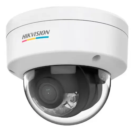 [DS-2CD1127G2H-LIU] Camara Ip Hikvision Tipo Domo 2 mpx Lente 2.8 mm Dual Light (30 mts IR + 20 mts Luz Blanca) Micrófono Integrado Antivandálico IK08 ACUSENSE Lite Exterior IP67 H.265