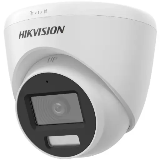 [DS-2CE78K0T-LFS] Camara Domo resolucion 3K hidrida B/N, Color VU, IR 40 MTS, lente 2.8 mmm luz Blanca 20 mts, IP67, microfono incluido